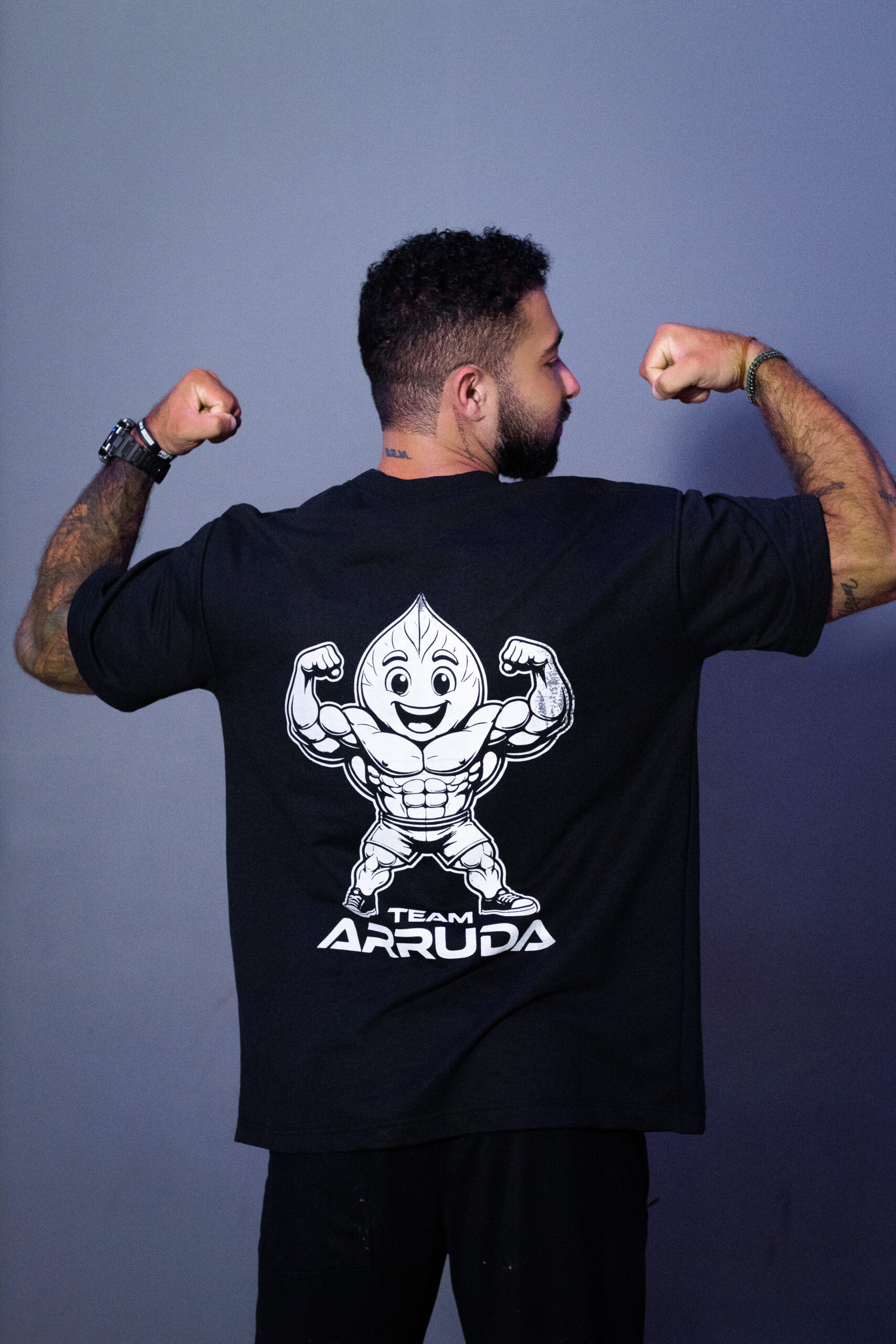 Camiseta oversized mascote TEAM ARRUDA
